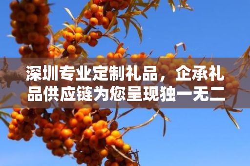 深圳专业定制礼品，企承礼品供应链为您呈现独一无二的礼品选择